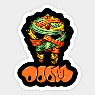 MF Doom Mummy Sticker